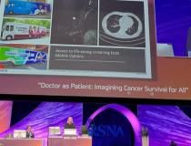 伊丽莎白·莫里斯医学博士，加州大学戴维斯医学中心放射学主席，在11月27日RSNA 2022年的开幕全体会议上，就癌症筛查项目的重要性发表了演讲。